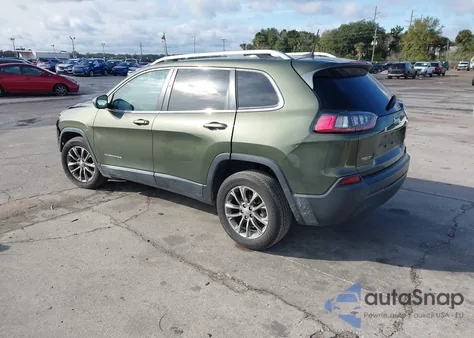 2021 Jeep Cherokee Latitude Plus Fwd from USA, damaged, VIN 1C4PJLLB5MD169021